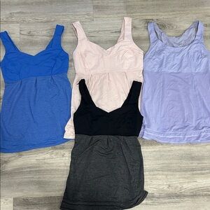 lululemon athletica Tank Tops - Blue, Pink, Black, Gray, Purple